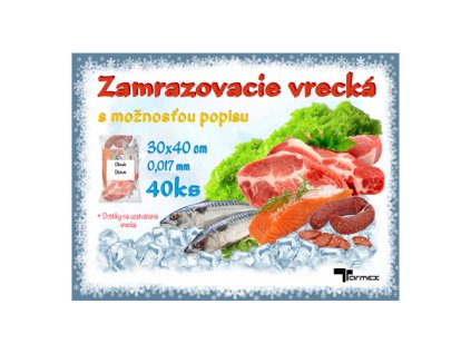 zamrazovaci sacky 30x40cm 40ks
