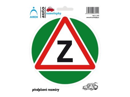 samolepka zacatecnik prumer 13 cm