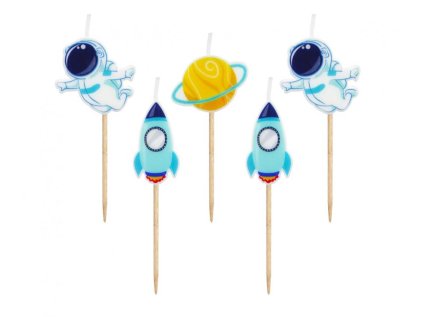 dortova svicka universe 7 5 cm 5 ks