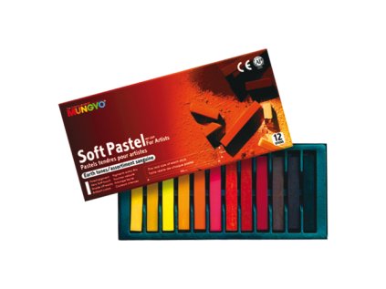 pastel suchy mungyo sada 12 ks