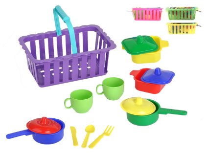 nadobi v kosiku 4barvy v sitce