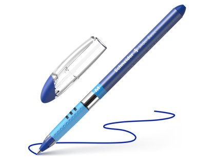 kulickove pero schneider slider basic m modra napln