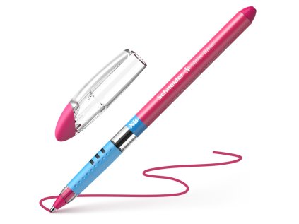 kulickove pero schneider slider basic xb ruzova napln