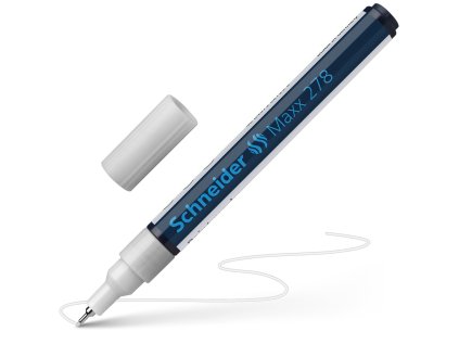 popisovac lakovy schneider maxx 278 bila