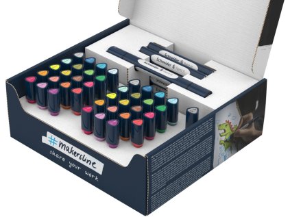 schneider paint it 040 twin marker box 52 ks