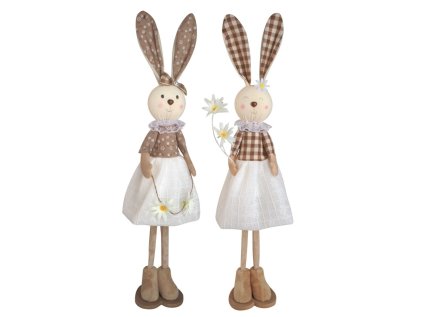 zajicek na postaveni 55 cm hnedy