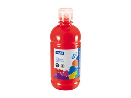 barva temperova 500ml cervena rumelka