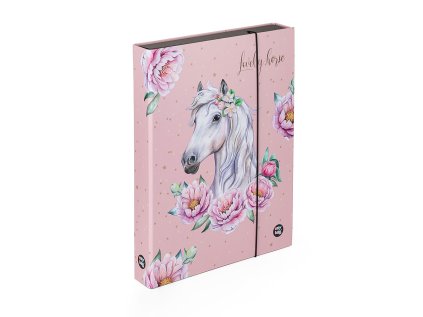 Oxybag Box na sešity A4 Jumbo kůň romantic 5-71023