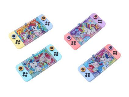 Vodní hra jednorožec 17x7,5 cm