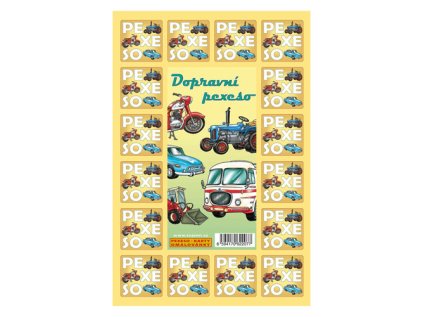 pexeso a4 dopravni