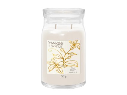 svicka yankee candle slow bloom velka