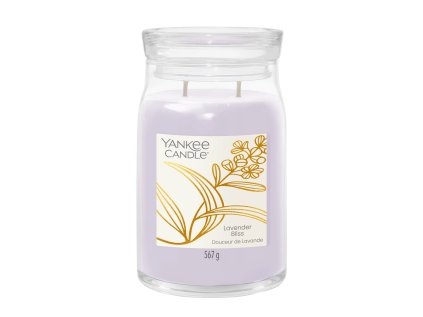 svicka yankee candle lavender bliss velka