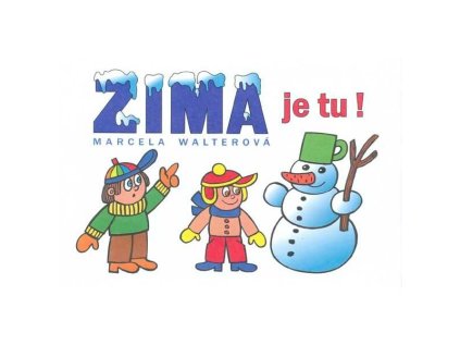 Omalovánky A5 ZIMA JE TU