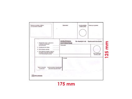 obalky b6 dvr 125 x 175 mm opakovane doruceni