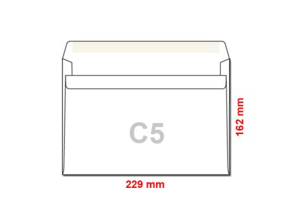 obalka c5 25 samolepici