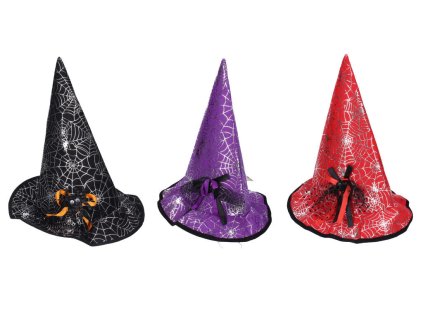 Klobouk čarodějnický s pavoukem