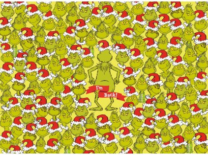 Challenge Puzzle: Grinch 500 dílků
