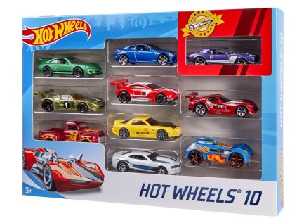 Hot Wheels ANGLIČÁK 10PACK