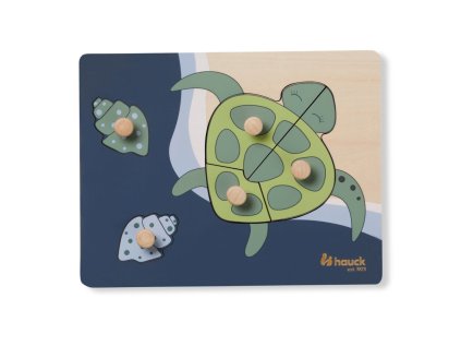 Dřevěné puzzle - Želva