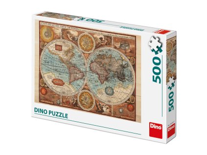 Mapa světa z R.1626 500D