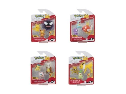 Pokémon figurky - 3 ks v balení