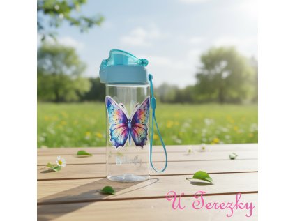 Oxybag Láhev OXY CLiCK 500 ml Motýl 9-06926