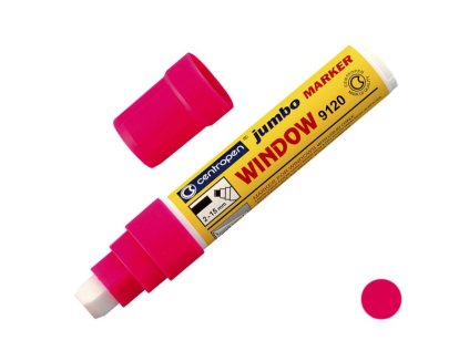 Popisovač Centropen 9120 křídový růžový