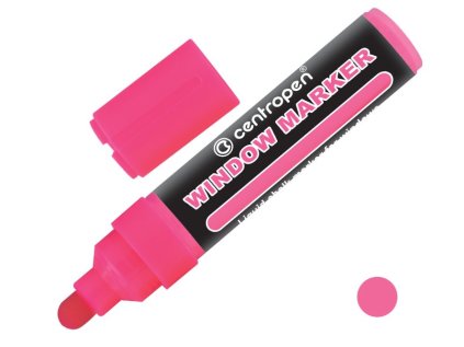 Popisovač Centropen 9121 křídový růžový