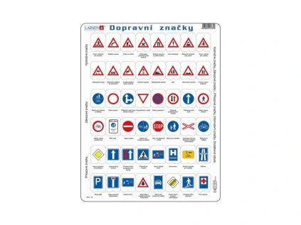 DOPRAVNÍ ZNAČKY 48 d. EDU Puzzle