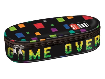 penál oválný PC-01, St.RIGHT - GAME OVER