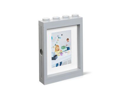 LEGO fotorámeček - šedá