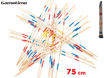 Gametime hra mega mikádo 75cm, 31ks v síťce