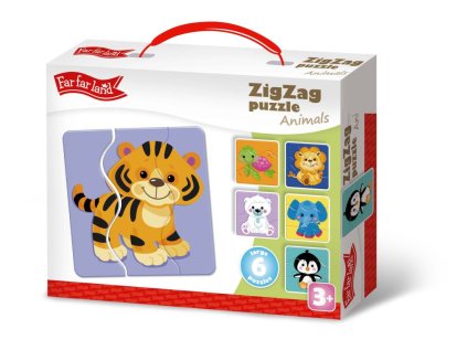ZigZag puzzle - zvířata