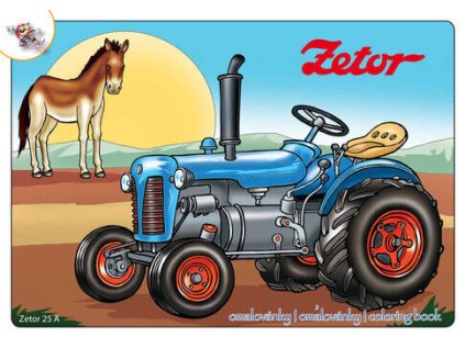 MP omalovánky A5 Zetor