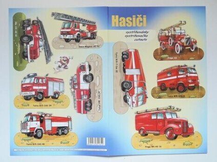 MP vystřihovánky Hasiči /25/