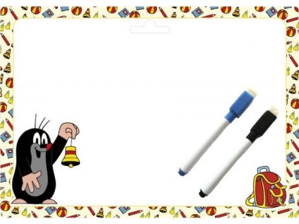 AKIM stíratelná tabulka Krtek 3