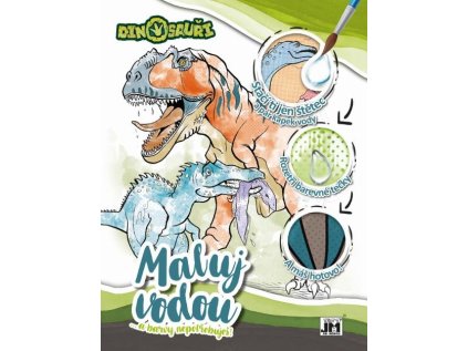 Maluj vodou, dinosaurus