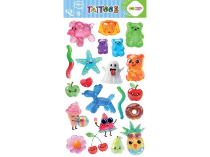 Tetování JELLY FUN 10x20cm