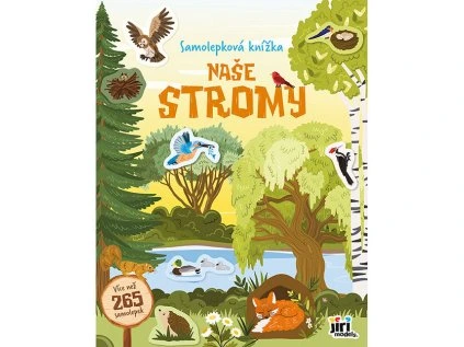 Samolepková knížka - Naše stromy