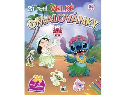 Velké omalovánky Lilo & Stitch