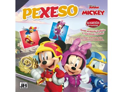Pexeso v sešitu Mickey