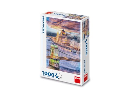 BUDAPEŠŤ – ŘETĚZOVÝ MOST 1000 Puzzle