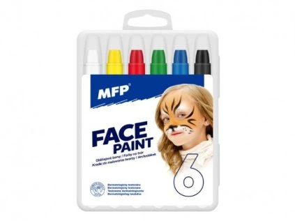 Barvy na obličej MFP 6ks set