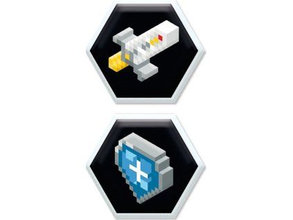 Vyměnitelná aplikace na suchý zip Pixel Quest