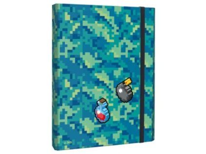 Box na sešity s klopou A4 Pixel Quest