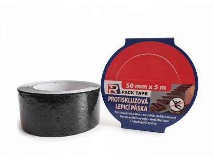 LP BEZPEČNOSTNÍ protiskluzová černá 50 x 5m