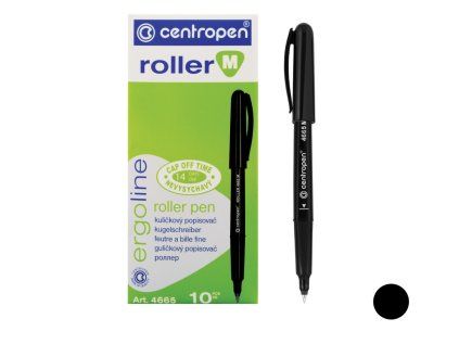 Popisovač Centropen 4665 černý DOKUMENT