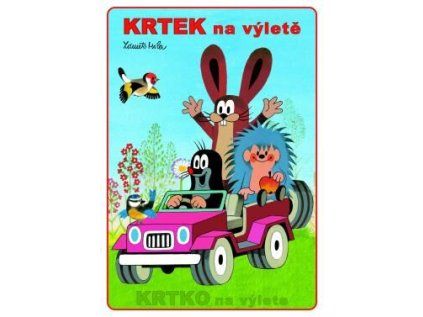 AKIM omalovánky A5 "Krtek na výletě"