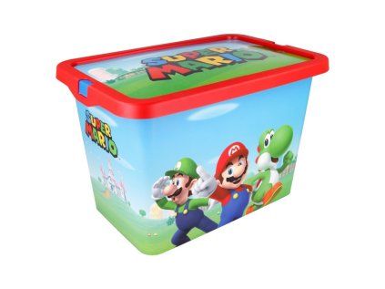 Box úložný plastový 7l Super Mario