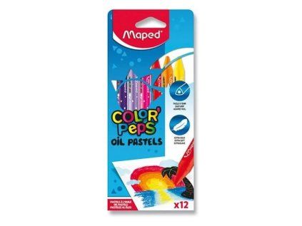 pastely olejove maped color peps 12 ks